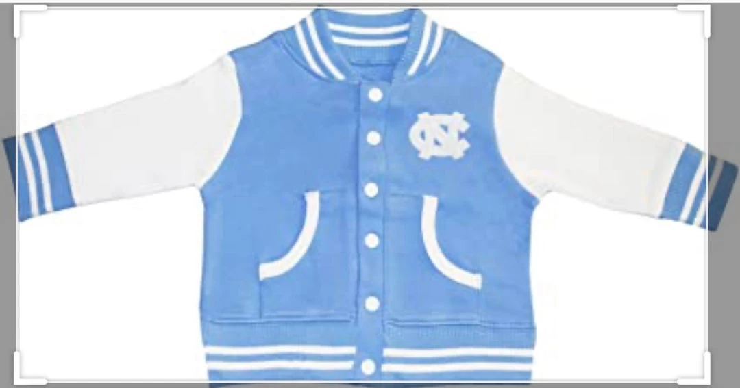 Creative Knitwear University Of North Carolina Tar Heels Kids Varsity Jacket NCAA 3 Creative Knitwear University Of North Carolina Tar Heels Kids Varsity Jacket NCAA