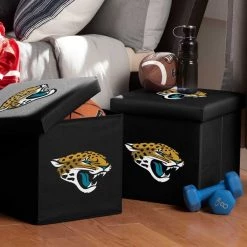 FRANKLIN Jacksonville Jaguars NFL® Storage Ottoman