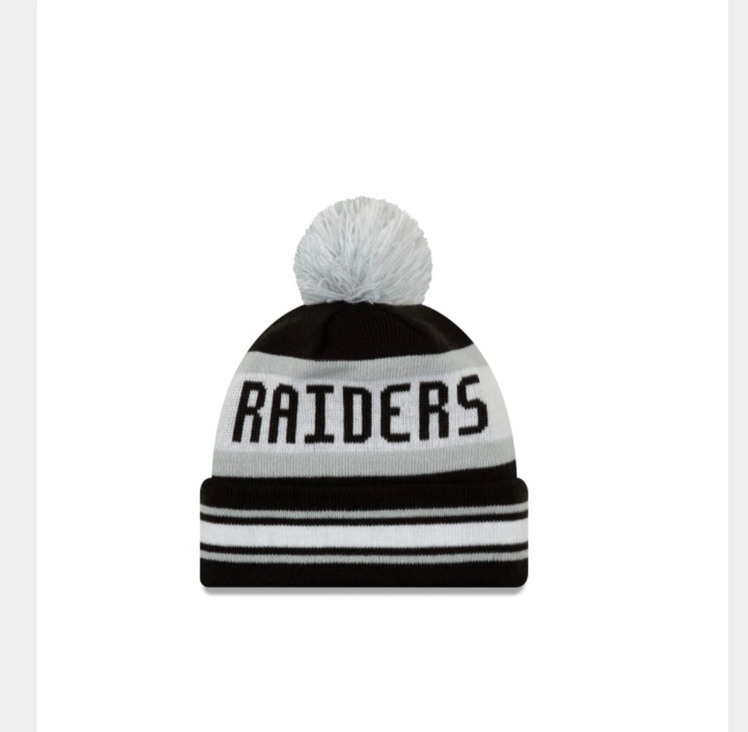 Las Vegas Raiders New Era The Jake Knit Beanie 4 Las Vegas Raiders New Era The Jake Knit Beanie