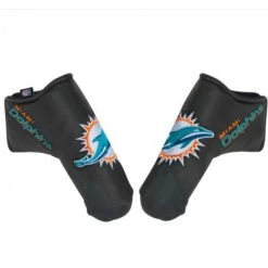 Wincraft Miami Dolphins Golf Putter Blade Head Covers