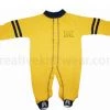 Creative Knitwear Michigan Wolverines Sports Shoe Footed Romper NCAA