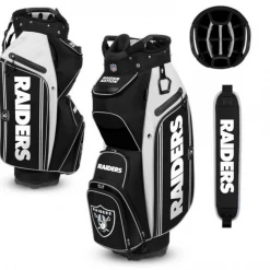 Wincraft Las Vegas Raiders Bucket 3 Cooler Cart Bag Free Shipping