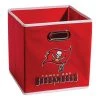 FRANKLIN Tampa Bay Bucs NFL® Collapsible Storage Bins Tampa Bay Buccaneers