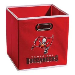 FRANKLIN Tampa Bay Bucs NFL® Collapsible Storage Bins Tampa Bay Buccaneers