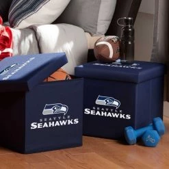 FRANKLIN Seattle Seahawks NFL® Storage Ottoman