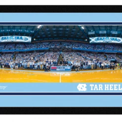 Blakeway NCAA North Carolina Tar Heels Basketball Framed Panoramic Picture - Dean Smith Center