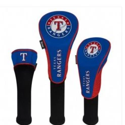 Wincraft Texas Rangers Golf HeadCovers Set Of 3