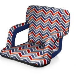 PICNIC TIME Ventura Portable Reclining Stadium Seat NCAA