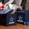 FRANKLIN Dallas Cowboys NFL® Storage Ottoman 1 FRANKLIN Dallas Cowboys NFL® Storage Ottoman
