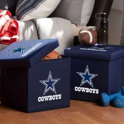 FRANKLIN Dallas Cowboys NFL® Storage Ottoman