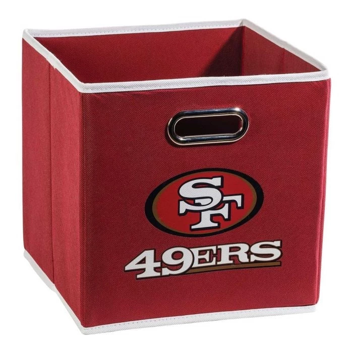 FRANKLIN San Francisco 49ers NFL® Collapsible Storage Bins 3 FRANKLIN San Francisco 49ers NFL® Collapsible Storage Bins