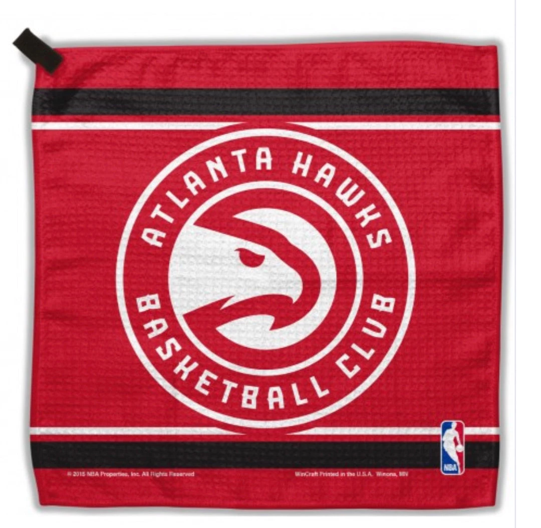 Wincraft Atlanta Hawks Waffle Towel 13"X13" 3 Wincraft Atlanta Hawks Waffle Towel 13"X13"