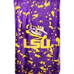 AtlanticCoastSports LSU TIGERS THROW BLANKET, 54" X 84" NCAA
