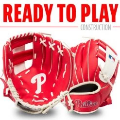 FRANKLIN Philadelphia Phillies MLB® Team Glove And Ball Set 10 FRANKLIN Philadelphia Phillies MLB® Team Glove And Ball Set