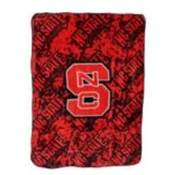 College Covers NCAA NC State Wolfpack Huge Raschel Throw Blanket