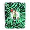College Covers Boston Celtics Throw Blanket 50" X 60"