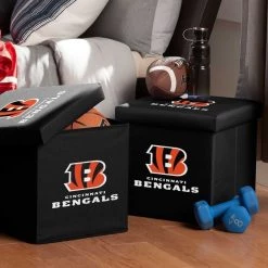 FRANKLIN Cincinnati Bengals NFL® Storage Ottoman
