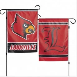 Wincraft Louisville Garden Flag 2 Sided 12.5" X 18" NCAA
