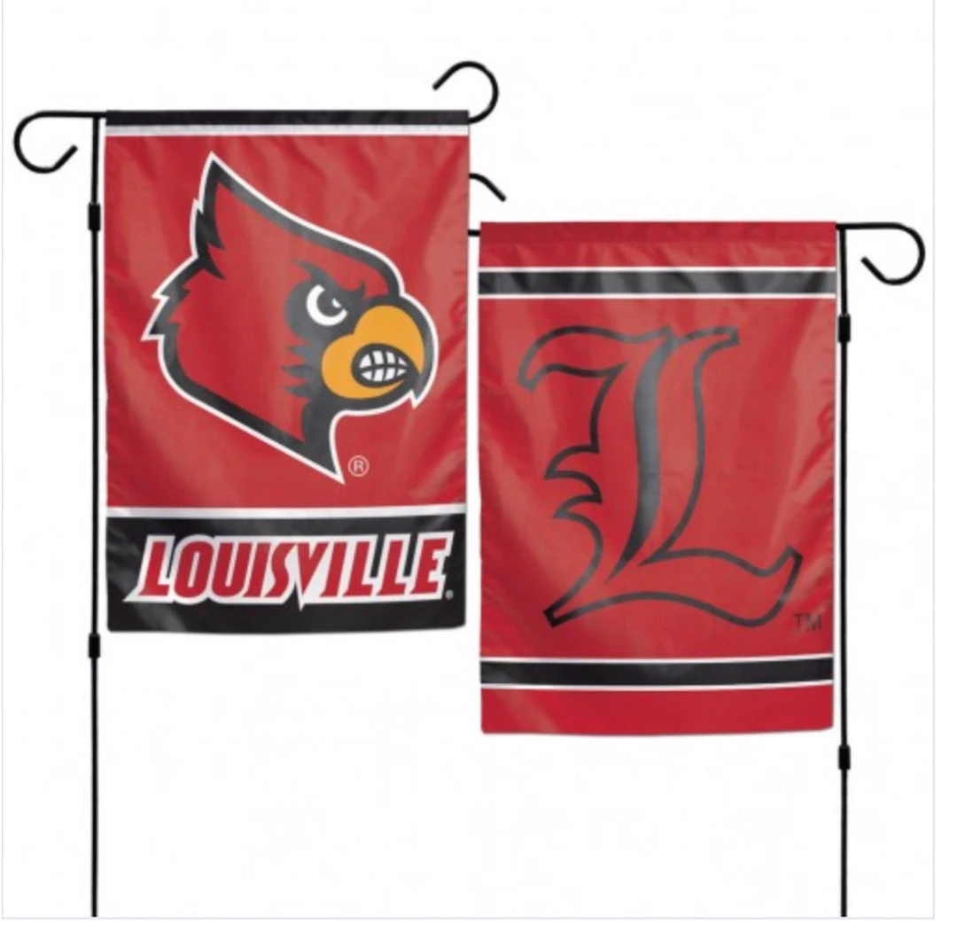 Wincraft Louisville Garden Flag 2 Sided 12.5" X 18" NCAA 3 Wincraft Louisville Garden Flag 2 Sided 12.5" X 18" NCAA