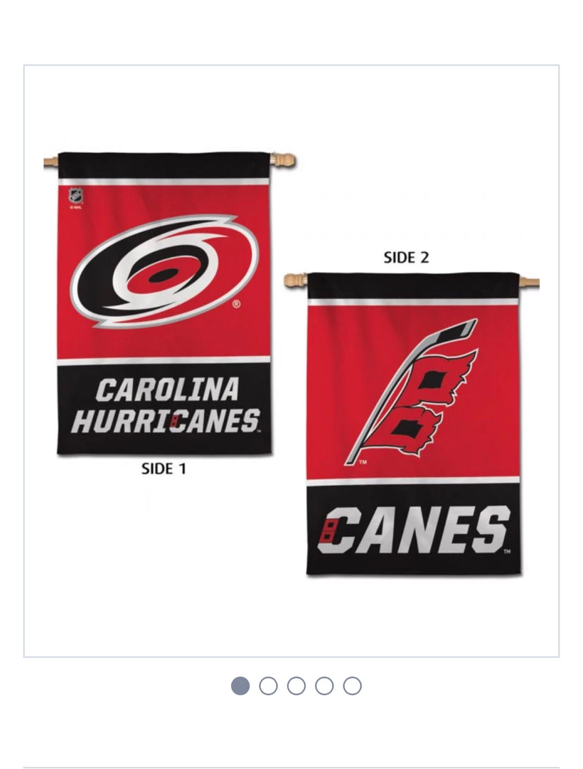Wincraft Carolina Hurricanes Vertical Flag 2 Sided 28" X 40" 3 Wincraft Carolina Hurricanes Vertical Flag 2 Sided 28" X 40"