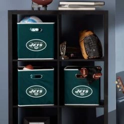 FRANKLIN New York Jets NFL® Collapsible Storage Bins