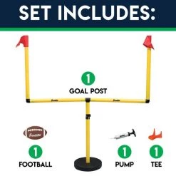 Franklin Youth Football Goal Post, Ball And Tee NCAA