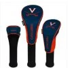 Wincraft Virginia Cavaliers 3 Set Golf Headcover NCAA 2 Wincraft Virginia Cavaliers 3 Set Golf Headcover NCAA
