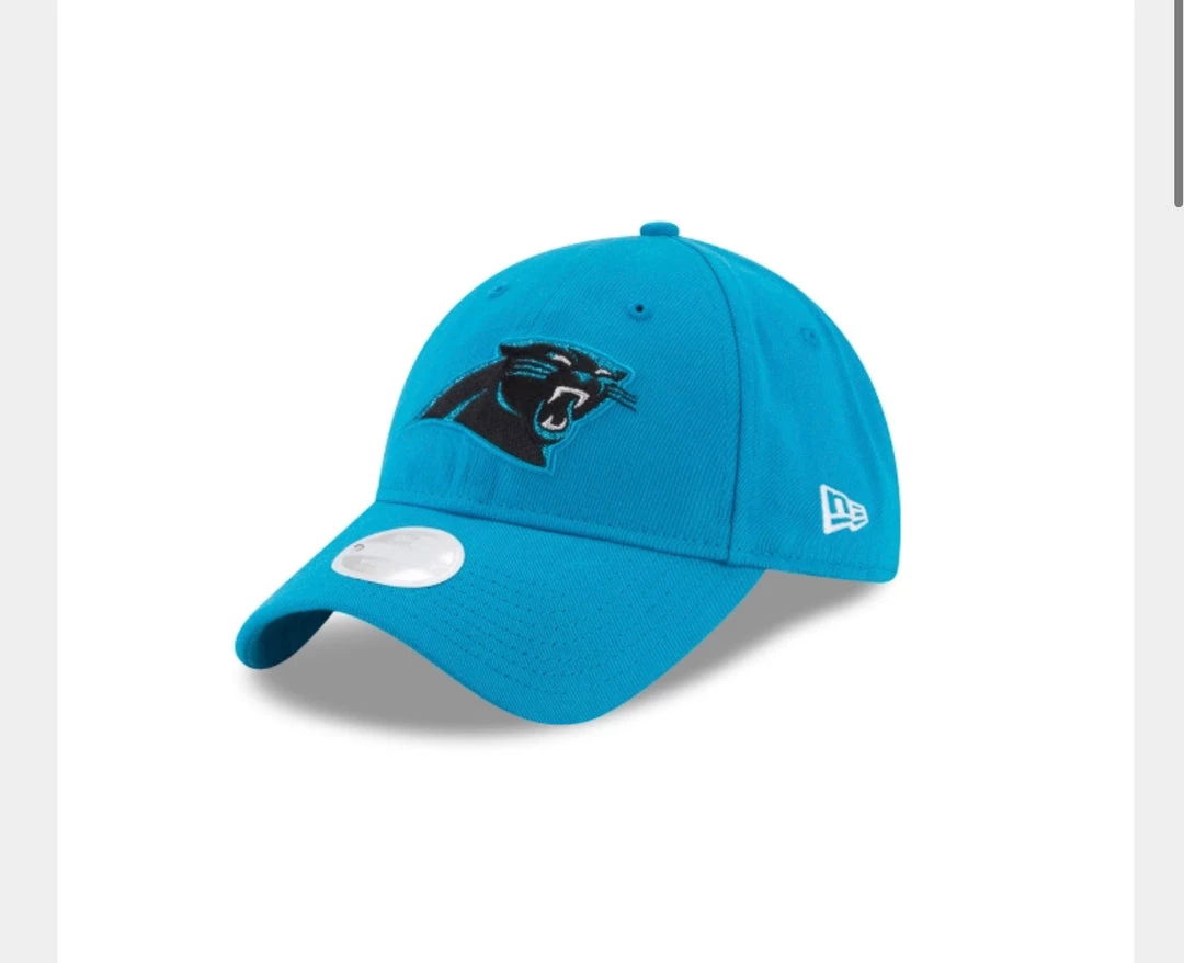 Carolina Panthers New Era Womens Team Glitter Hat 3 Carolina Panthers New Era Womens Team Glitter Hat