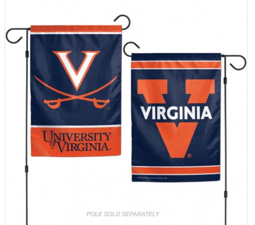 Wincraft Virginia Cavaliers Garden Flag 2 Sided 12.5" X 18" 3 Wincraft Virginia Cavaliers Garden Flag 2 Sided 12.5" X 18"