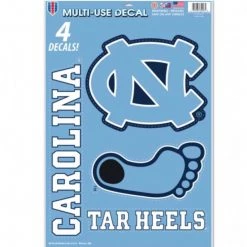 AtlanticCoastSports NCAA NORTH CAROLINA, UNIVERSITY OF MULTI-USE DECAL 11" X 17"