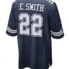 Dallas Cowboys Emmitt Smith #22 Nike Navy Game Replica Jersey