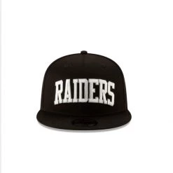Las Vegas Raiders New Era 950 Snap Back Basic Black Hat