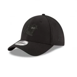Carolina Panthers New Era 3930 Black On Black Hat