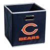 FRANKLIN Chicago Bears NFL® Collapsible Storage Bins 1 FRANKLIN Chicago Bears NFL® Collapsible Storage Bins