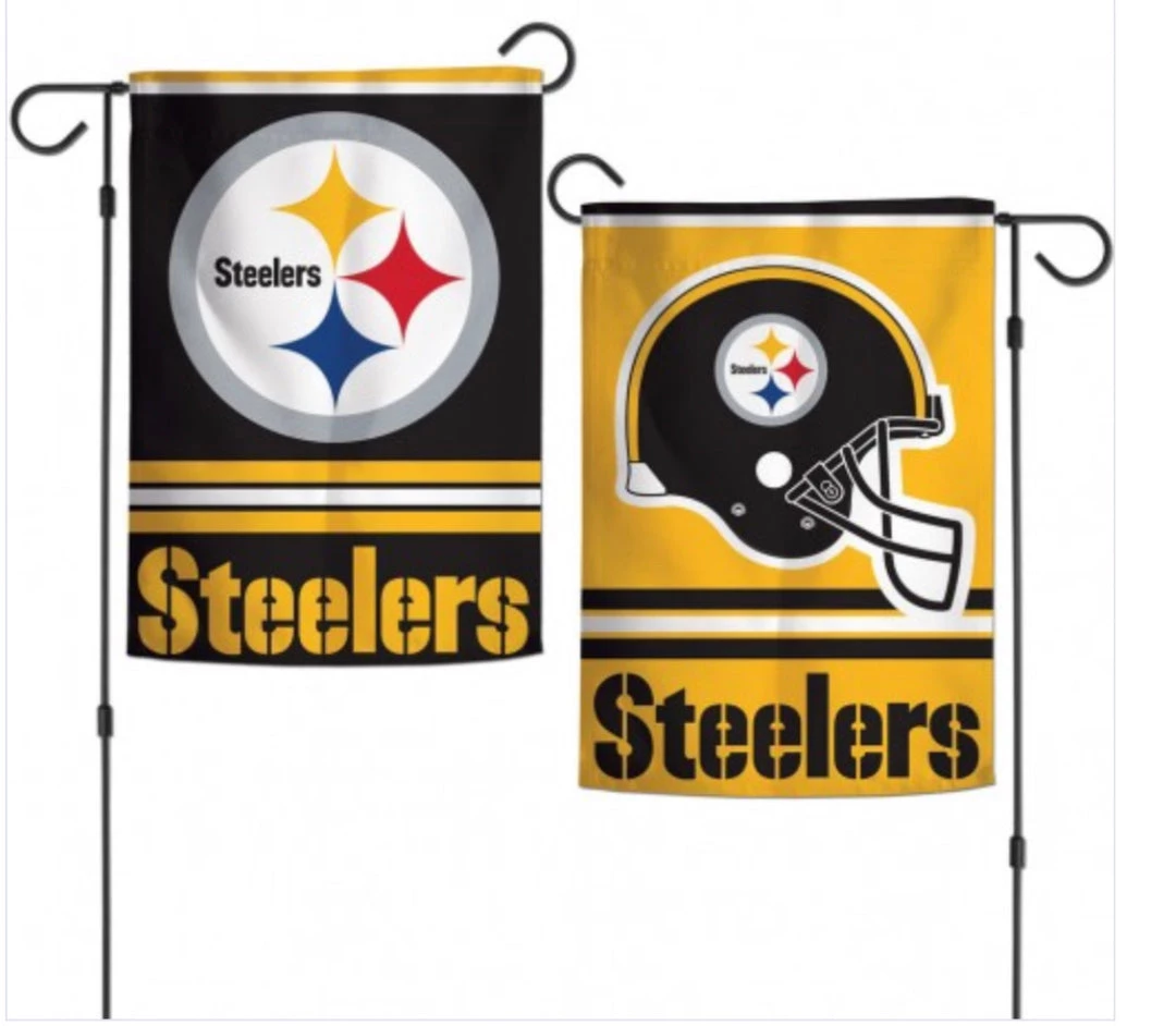 Wincraft Pittsburgh Steelers2 SIded Garden Flag 12.5" X 18" 3 Wincraft Pittsburgh Steelers2 SIded Garden Flag 12.5" X 18"