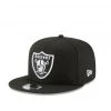 Las Vegas Raiders New Era 950 Black On White Hat 1 Las Vegas Raiders New Era 950 Black On White Hat