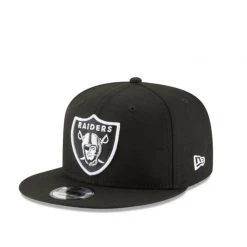Las Vegas Raiders New Era 950 Black On White Hat