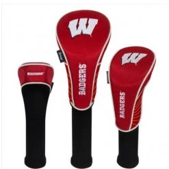 Wincraft NCAA Wisconsin Badgers 3 Set Golf Headcover