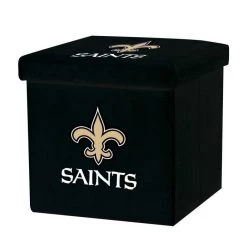 FRANKLIN New Orleans Saints NFL® Storage Ottoman