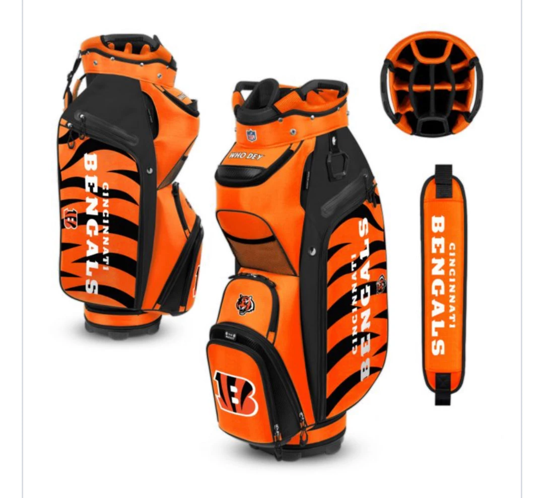 Wincraft Cincinnati Bengals Bucket III Cooler Cart Bag 3 Wincraft Cincinnati Bengals Bucket III Cooler Cart Bag