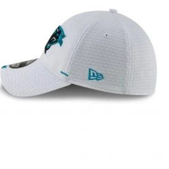 Carolina Panthers New Era 3930 White On Field Training Hat