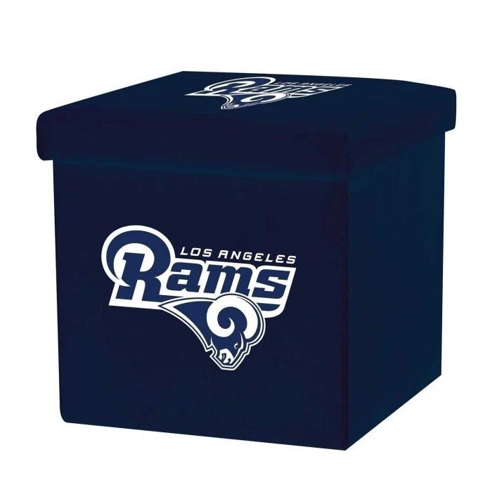 FRANKLIN LOS ANGELES RAMS LA Rams NFL® Storage Ottoman 4 FRANKLIN LOS ANGELES RAMS LA Rams NFL® Storage Ottoman