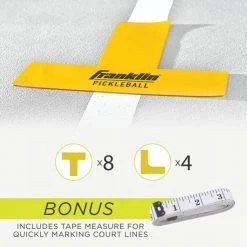 Franklin Pickleball Court Marking Kit NCAA