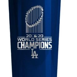 Great American Products Los Angeles Dodgers MLB 2020 World Series Champion 18 Oz. ROADIE Tumbler