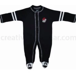 Creative Knitwear Georgia Bulldogs Sports Shoe Footed Romper