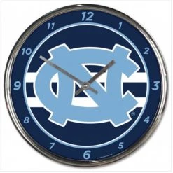 Wincraft NCAA NORTH CAROLINA, UNIVERSITY OF CHROME CLOCK
