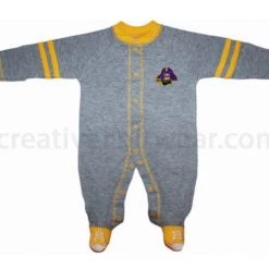 Creative Knitwear East Carolina Pirates Sports Shoe Footed Romper NCAA
