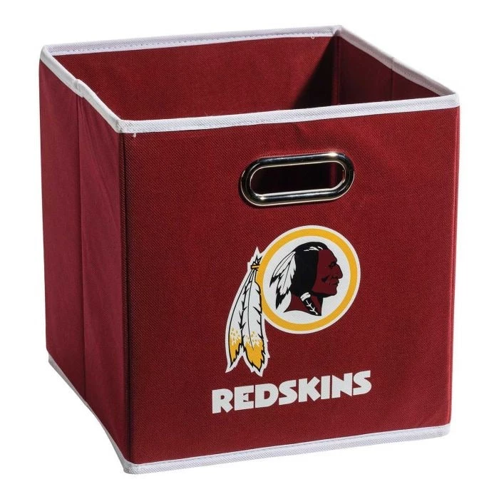 FRANKLIN Washington Redskins NFL® Collapsible Storage Bins 3 FRANKLIN Washington Redskins NFL® Collapsible Storage Bins