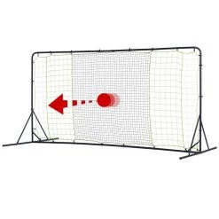 FRANKLIN Heavy Duty Steel Rebounder With Ground Stakes - 12' X 6'