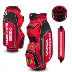 Wincraft Chicago Black Hawks Cooler Cart Golf Bag 3 Free Shipping Chicago Blackhawks
